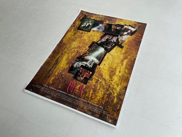 90s Vintage Se7en Original Movie Poster