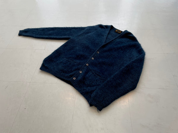 60s Vintage Drummond Mohair Cardigan L Navy – NO BURCANCY 60s Vintage Drummond Mohair Cardigan L Navy – NO BURCANCY