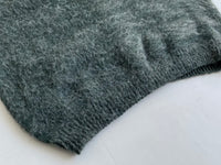 60s Vintage BRENT Mohair Cardigan SageGreen&White L
