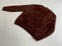 SuperFuzzy&Heavy 50s DRUMMOND Mohair Cardigan XL Brown