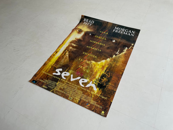 90s Vintage Se7en Movie Original Poster