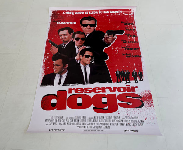 90s Vintage Deadstock ReservoirDogs Original Poster