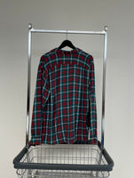 50s Vintage Field&Streair Rayon Plaid Loop Shirt