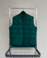 80s Eddie Bauer Quilting Puffer Vest XL ForestGreen