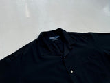 90s Polo RalphLauren CALDWELL Loop Shirt XL Black