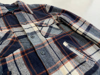 70s Sears Vintage Wool Plaid Jacket 38