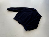 80s EMPIRE NEWYORK Varsity Wool Jacket XL Navy