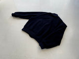 80s EMPIRE NEWYORK Varsity Wool Jacket XL Navy