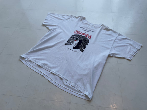 90s Vintage GODSPELL T-shirt White