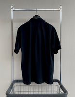 90s Vintage Polo RalphLauren CALDWELL OpenCollar Shirt M Black