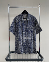 Vintage Polo Jeans Paisley OpenCollar Shirt L