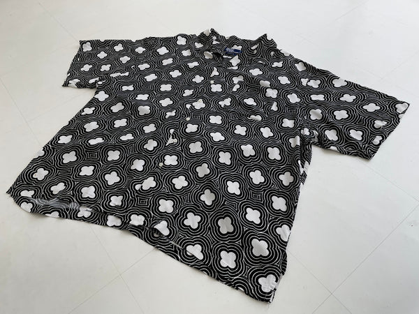 90s RalphLauren Rayon “Geometric”Shirt XXL