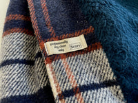 70s Sears Vintage Wool Plaid Jacket 38