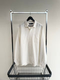 90s Vintage Polo RalphLauren Silk&Linen L/S Shirt XL White