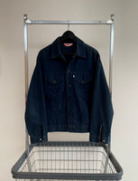 70s Levi’s Cotton Twill Trucker Jacket 38 Navy