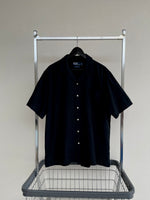 90s Vintage RalphLauren CALDWELL OpenCollar Shirt L Black