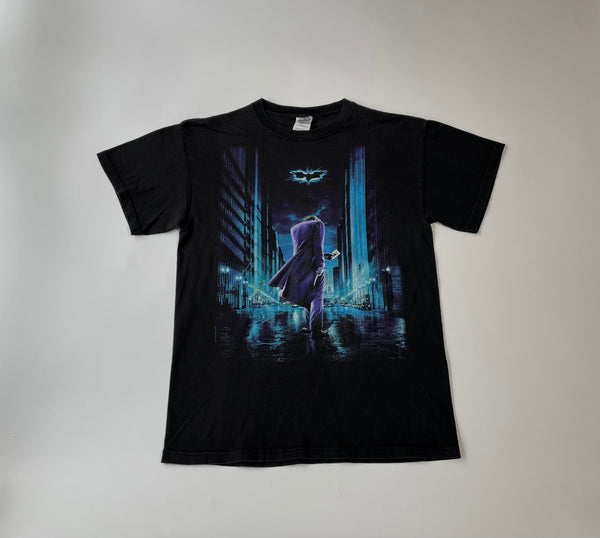 Dark knight joker “Back Shot” vintage Tshirt L