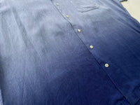 90s Vintage RalphLauren ADAMS OpenCollar Shirt XL Gradation