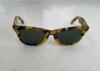 Vintage B&L RAYBAN Sunglasses WAYFARER 5022 Yellow Tortoise