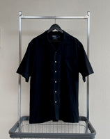 90s Vintage RalphLauren CALDWELL OpenCollar Shirt L Black