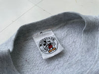 90s Vintage MickeyMouse BluePants Sweater Gray