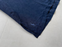 90s Vintage RalphLauren CALDWELL OpenCollar Shirt XL Navy
