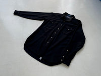 70s Vintage Pendleton Western shirt M Black