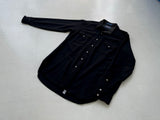 70s Vintage Pendleton Western shirt M Black