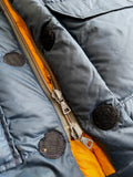70s Vintage NORTH FACE BrooksRange 1st Blue&Yellow L