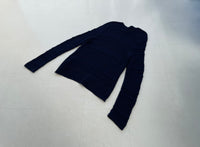 90s Polo RalphLauren Jacquard Knit Sweater XL Navy