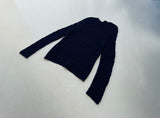 90s Polo RalphLauren Jacquard Knit Sweater XL Navy