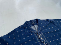 90s Polo RalphLauren Bandana Paisley Shirt XXL Navy