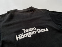 90s Vintage Hagen Dazs “Team Haagen-Dazs” T-shirt Black