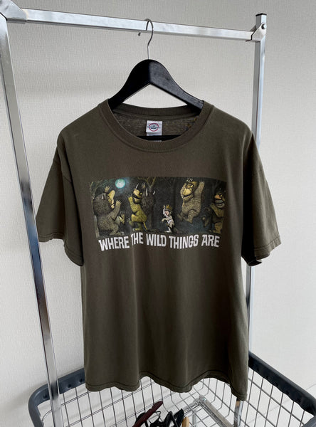Vintage Where The Wild Things Are T shirt L Khaki