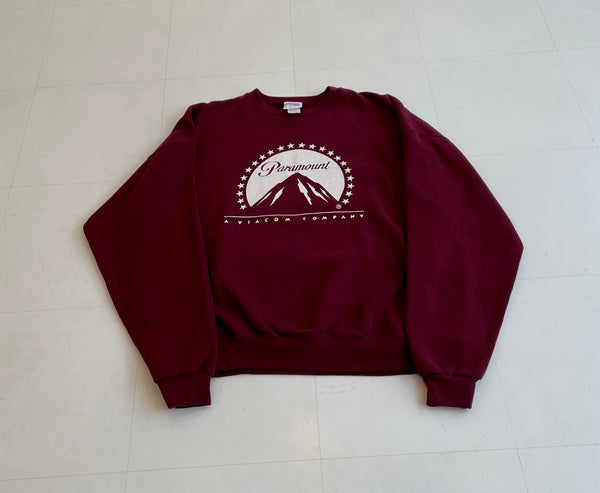 90s Vintage Paramount Pictures Sweater Burgundy XXL