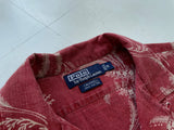 90s Vintage Polo RalphLauren CALDWELL “Don Quijote”Opencollar Shirt M