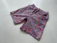 90s Vintage Polo RalphLauren “Paisley”Shorts M Lavender