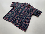 90s Vintage RalphLauren VINTAGE CAMP OpenCollar Shirt L Navy