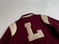 50s Vintage CCC Varsity jacket Burgundy