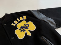 90s Vintage NOTRE DAME ChalkLine Varsity Jacket L