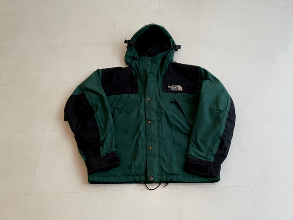 90s Vintage North Face MountainGuide Green M