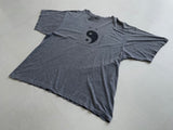 Vintage Yin Yang T shirt XL Gray