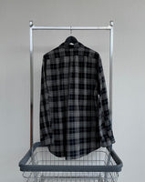 90s Vintage Polo RalphLauren BENFORD Black&White Plaid L/S Shirt