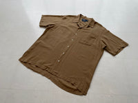 90s Vintage RalphLauren CLAYTON Shirt L Sand
