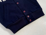 80s Empire NEWYORK Varsity Jacket M DeepNavy