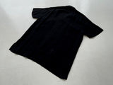 90s Vintage RalphLauren ELLIS 100%Linen OpenCollar Shirt L Black
