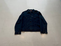 70s Levi’s Cotton Twill Trucker Jacket 38 Navy
