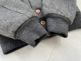 80s Empire Brooklyn Varsity Jacket S LightGray