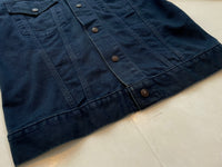 70s Levi’s Cotton Twill Trucker Jacket 38 Navy