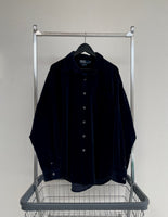 90s Velvet ARMOND L/S Shirt XL Black